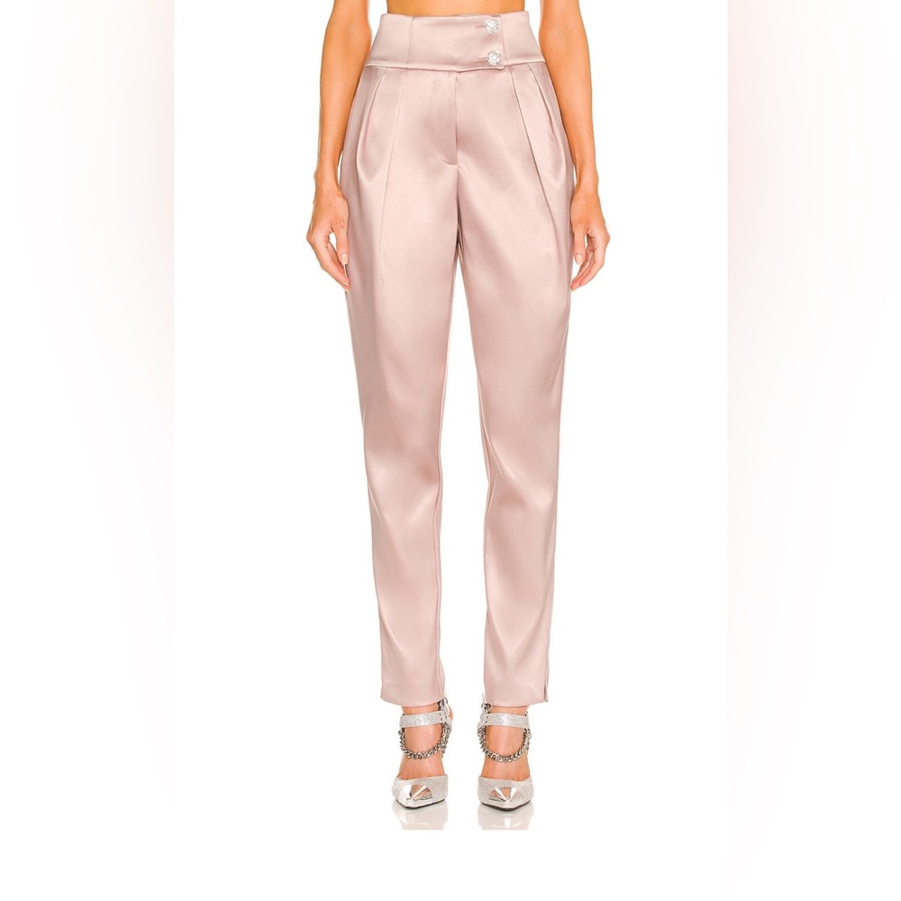NWT Dundas x Revolve Marion Trouser in Blush